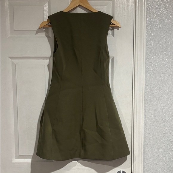Meshki Olive Green Mini Dress - Picture 5 of 5